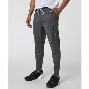Vuori Sunday Performace Jogger Pants Mens XXL Charcoal Heather Athleisure Travel